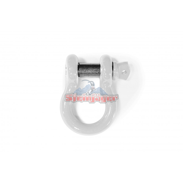 Steinjager J0045661 Wrangler JK D-Ring Shackle White