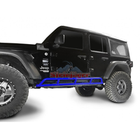 Steinjager Jeep Wrangler JL Rock Sliders 2018 to Present 4 Door Southwest Blue J0049191
