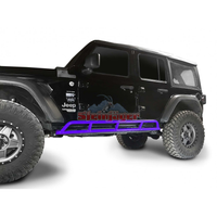 Steinjager Jeep Wrangler JL Rock Sliders 2018 to Present 4 Door Sinbad Purple J0049200
