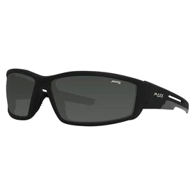 Zulu Smoke Polarized Sunglasses - Black with Gunmetal Accents 57581