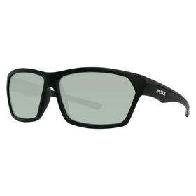 MAXX EYEWEAR Cobra 2.0 Mirrored Smoke Polarized Sunglasses - Black 57583