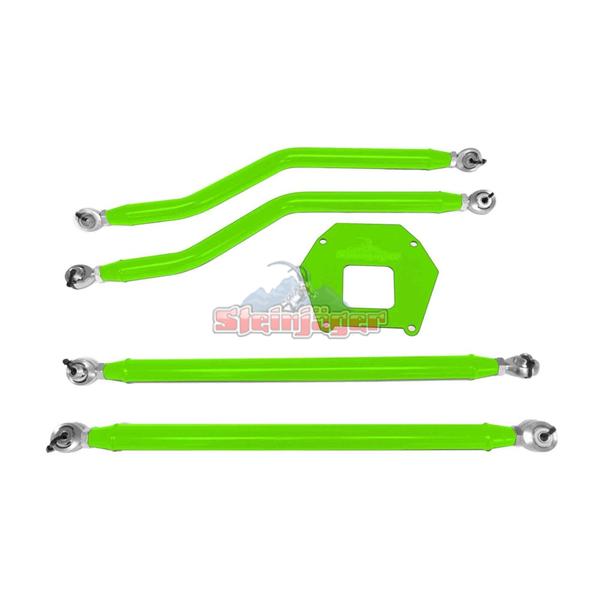 Steinjager J0047269 Polaris RZR 1000 2013-2016 High Clearance Radius Rod Kit Neon Green